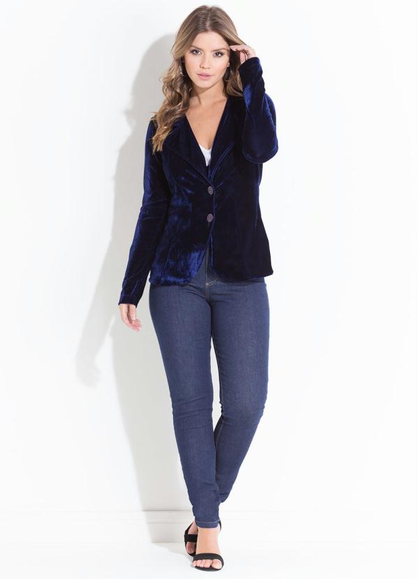 Quintess - Calça Quintess Jeans com Pregas na Cintura 5