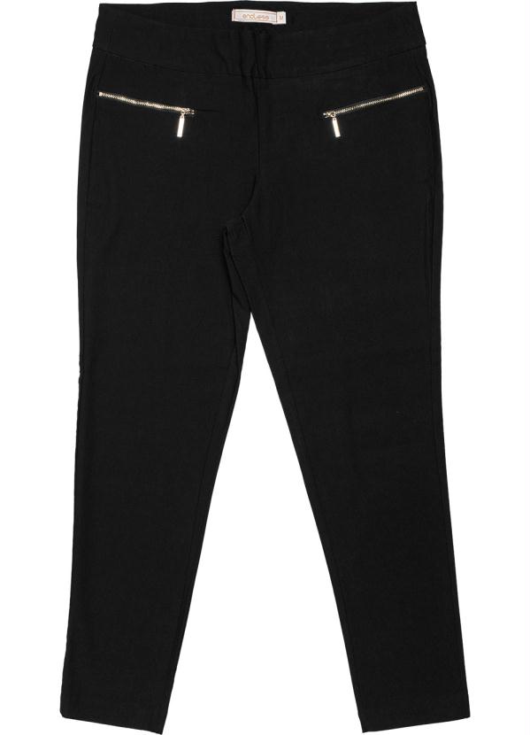 Endless - Calça Feminina Bengaline Endless Preto 5