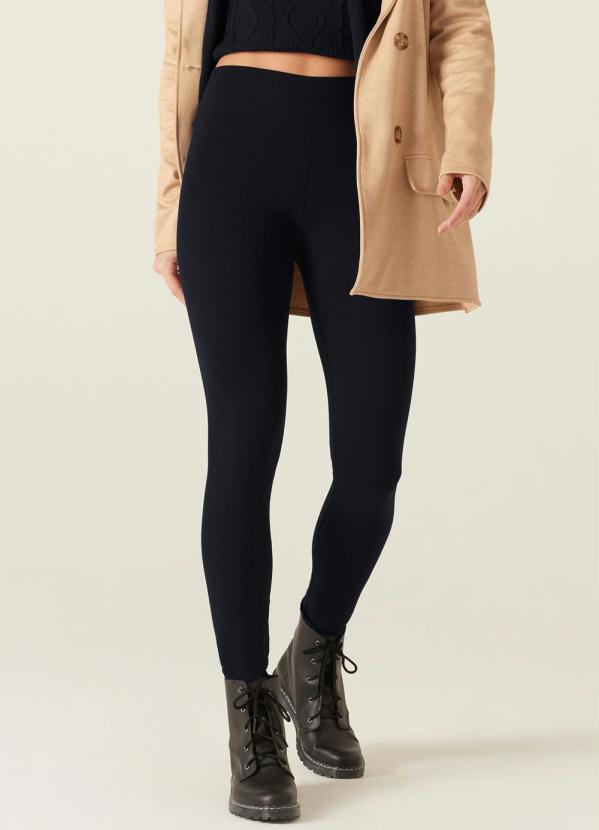 Malwee - Calça Preta Legging em Supplex®