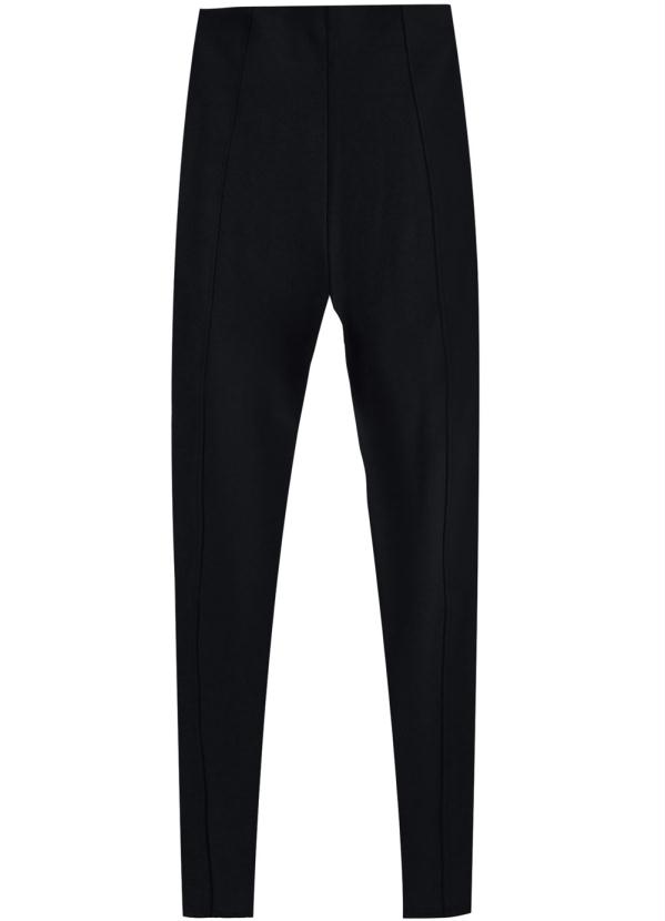 Malwee - Calça Preta Legging em Viscose