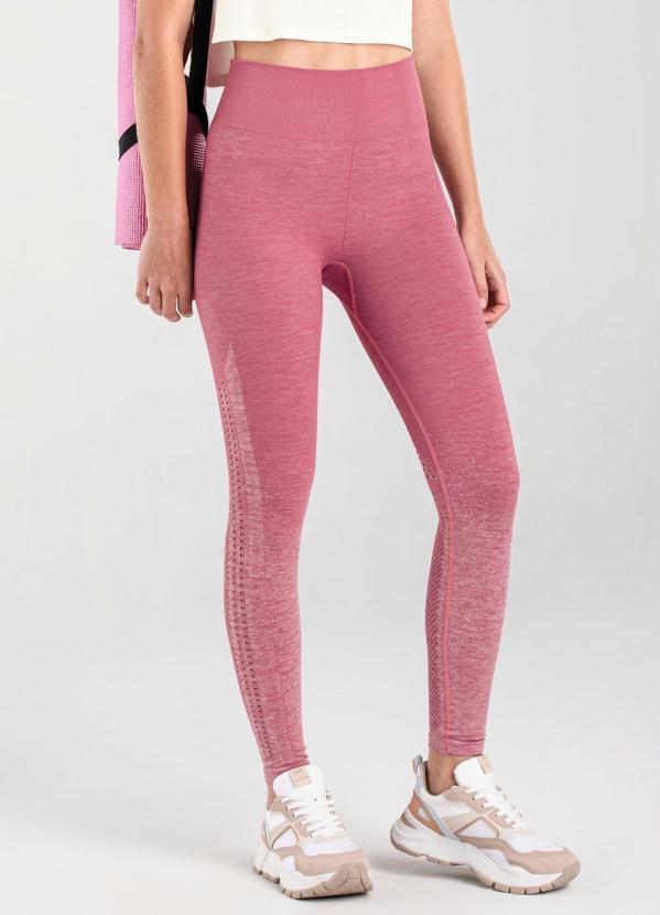 Enfim - Calça Rosa Legging Seamless Feminina