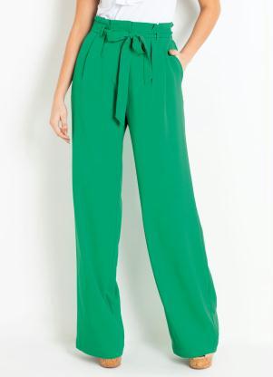 calça clochard azul marinho