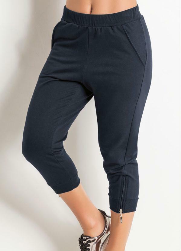 Miss Masy - Calça com Zíper na Barra Preta Miss Masy 5