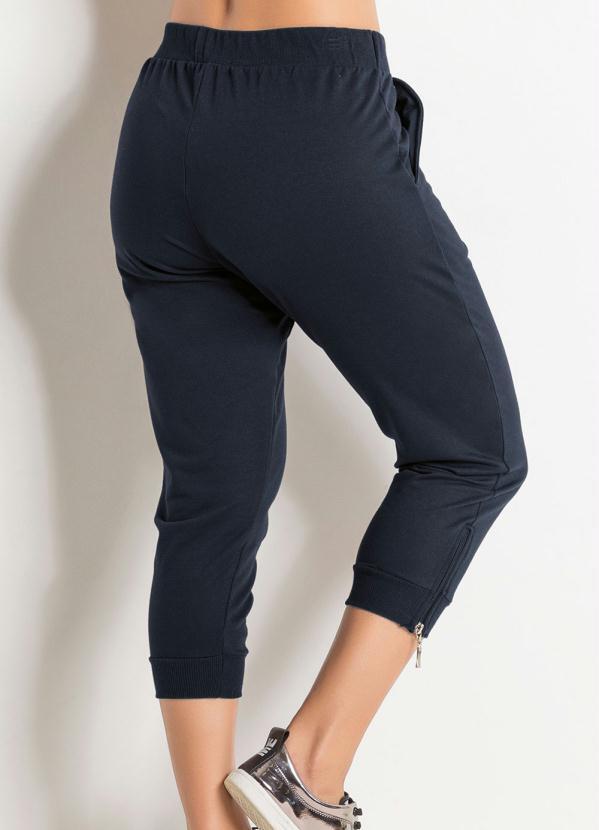 Miss Masy - Calça com Zíper na Barra Preta Miss Masy 6