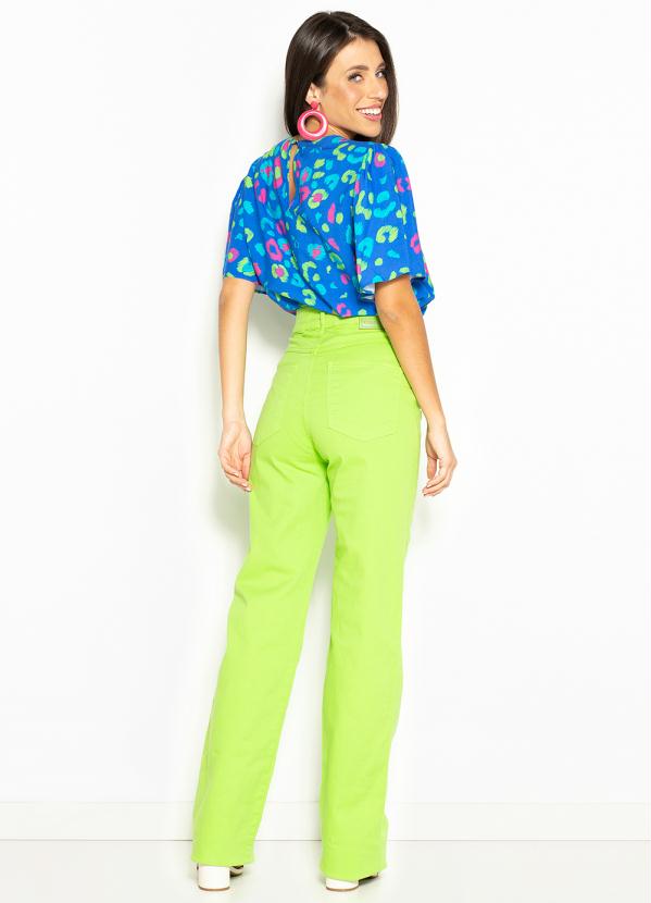 Colcci - Calça de Sarja Juliette Stretch Verde 4