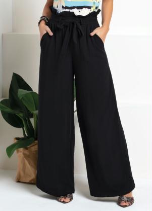Calça Pantalona - Plus Size Feminino