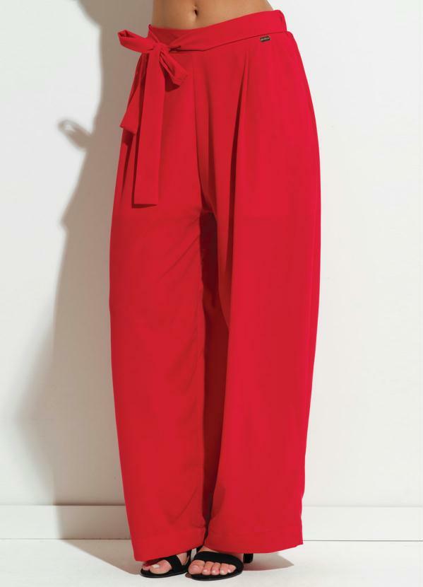 pantalona vermelha