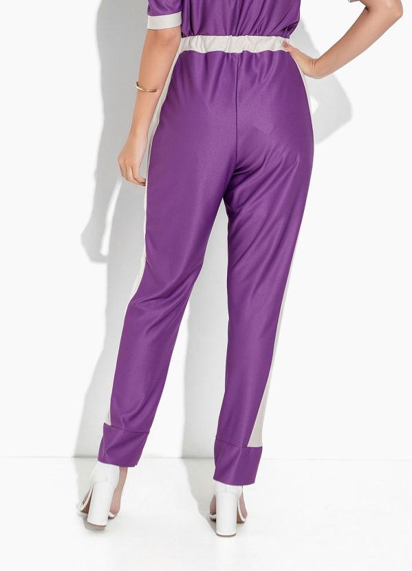 Rosalie - Calça Bicolor com Recortes 2