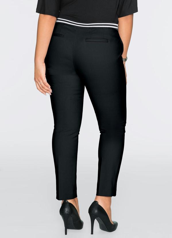 Outlet - Calça Cigarrete Preta 5