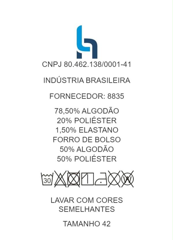 bonprix - Calça Jeans Reta Preta 12