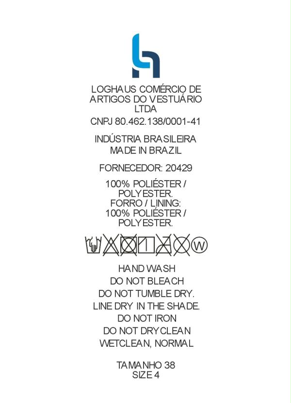 Quintess - Calça Reta Branca Cintura Alta 8