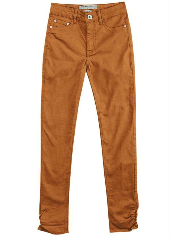 Malwee - Calça Caramelo Push Up em Sarja 5