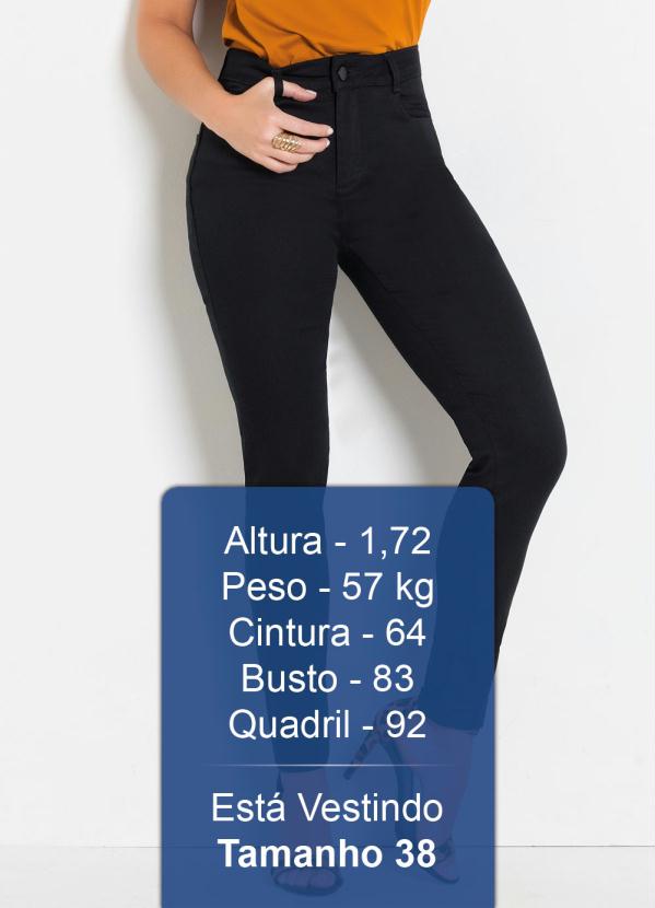 Sawary Jeans - Calça Compressora Preta Skinny 3
