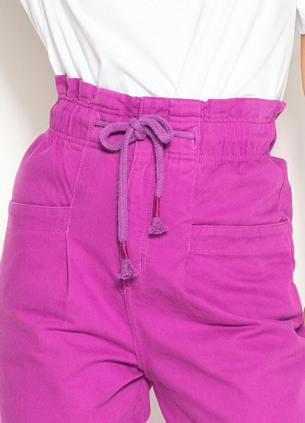Colcci - Calça de Sarja Joana Roxo 6