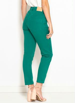 Maria Filó - Calça de Sarja Vinco Color Verde - MARIA FILÓ
