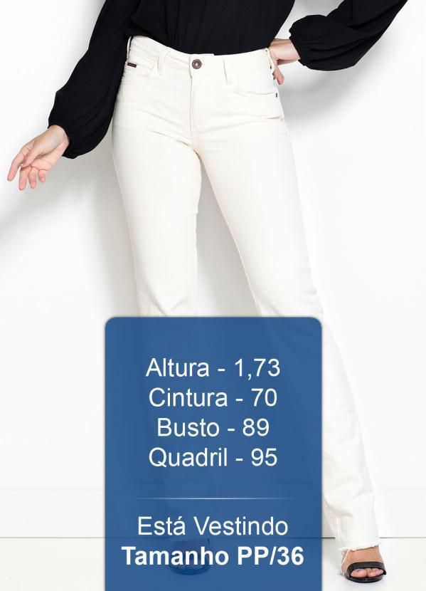 Forum - Calça Sarja Cigarrete Bege 5