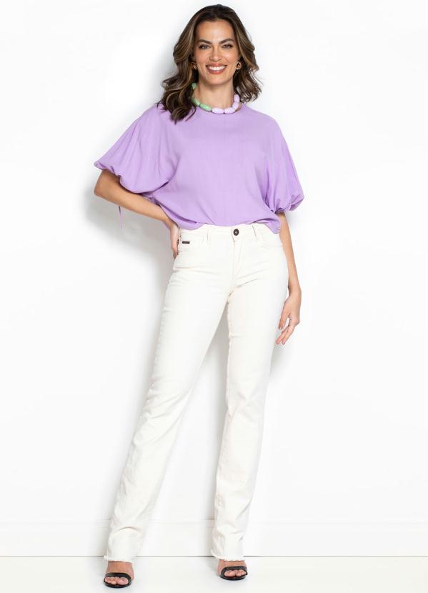 Forum - Calça Sarja Cigarrete Bege 8