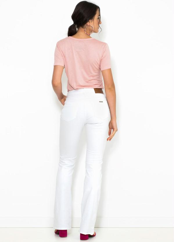 Colcci - Calça Sarja Reta Branca 4