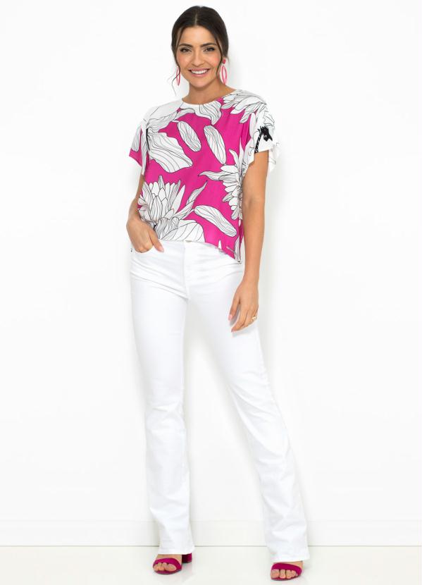 Colcci - Calça Sarja Reta Branca 6