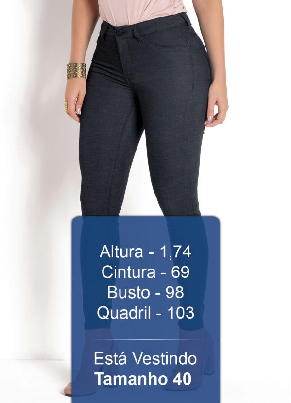 Sawary Jeans - Calça Sawary Cigarrete Efeito Mescla 3