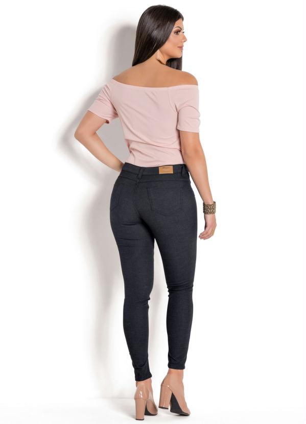 Sawary Jeans - Calça Sawary Cigarrete Efeito Mescla 5