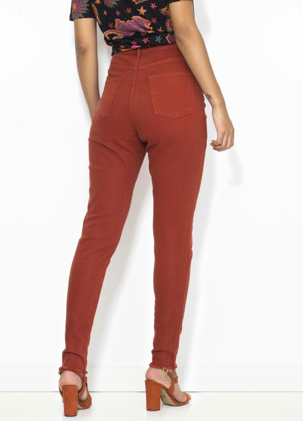 Farm - Calça Skinny Color Laranja 2
