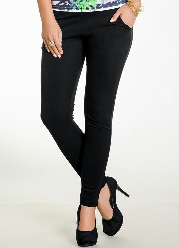 Outlet - Calça Feminina Preta