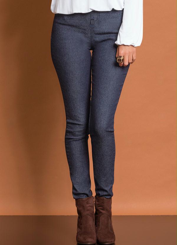 Quintess - Calça Skinny Jeans Azul