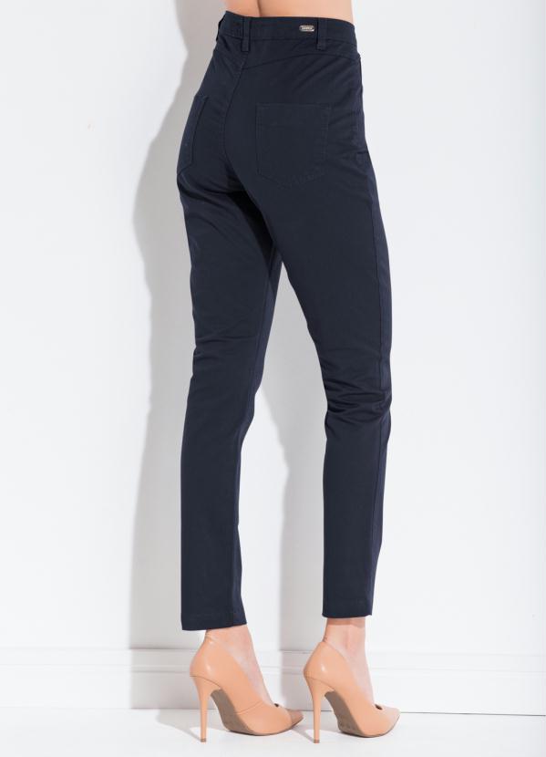 Quintess - Calça Skinny Marinho com Passantes Quintess 6