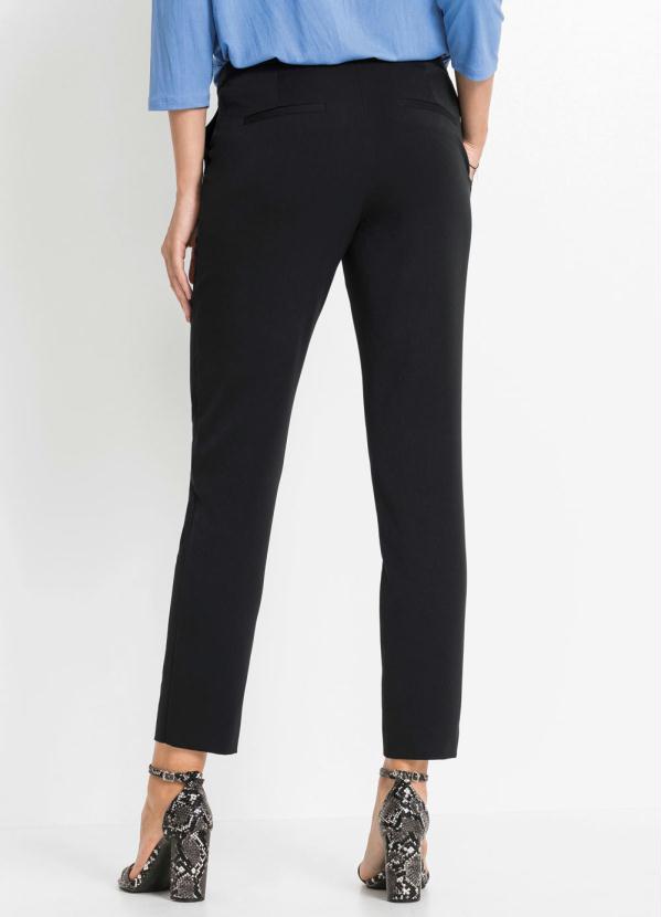 bonprix - Calça Alfaiataria Cigarrete Preta 2