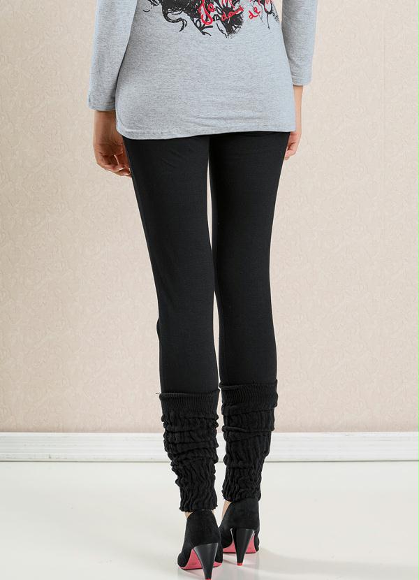 Outlet - Calça de Cotton Preta 2