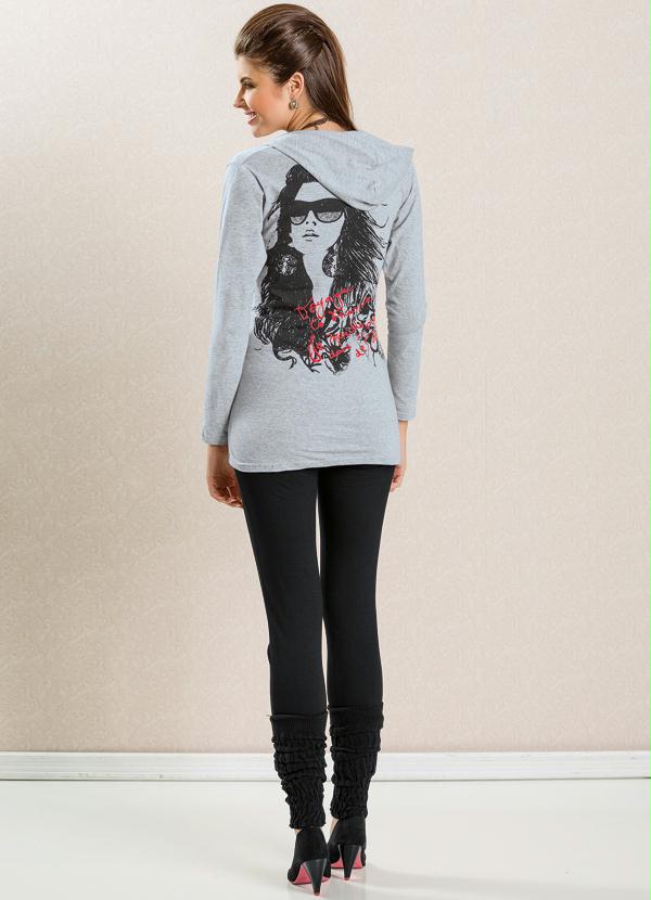 Outlet - Calça de Cotton Preta 5