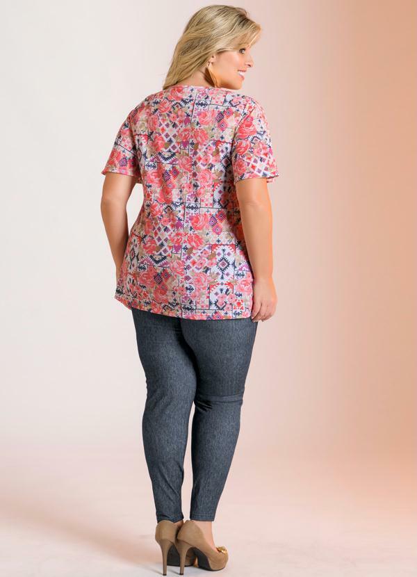 Marguerite - Calça Legging Cotton Jeans Plus Size 5