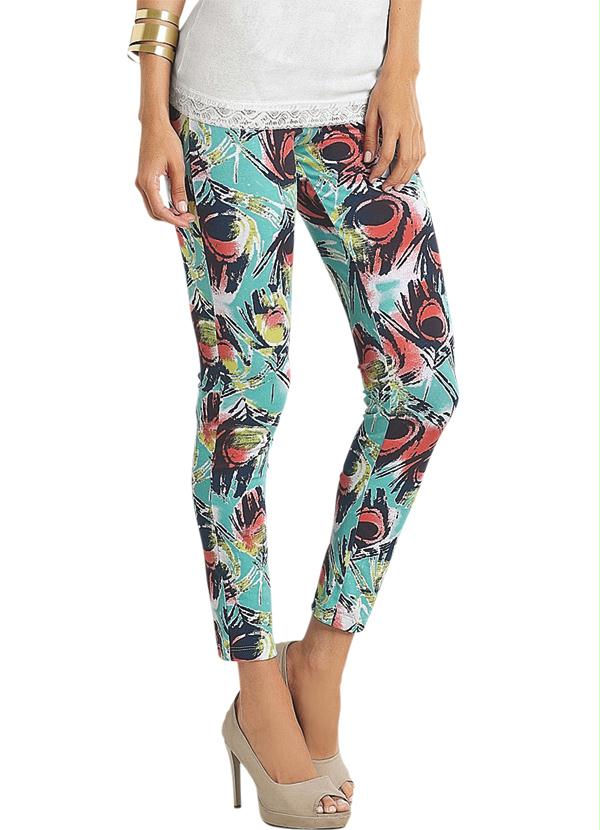 Outlet - Calça Legging Estampada Feminina