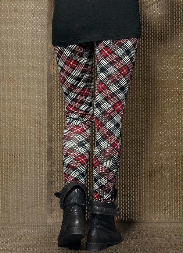 Quintess - Calça Legging Xadrez 2