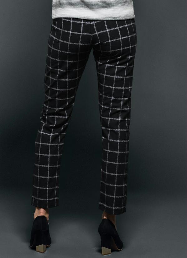 Multimarcas - Calça Cigarrete Xadrez 2