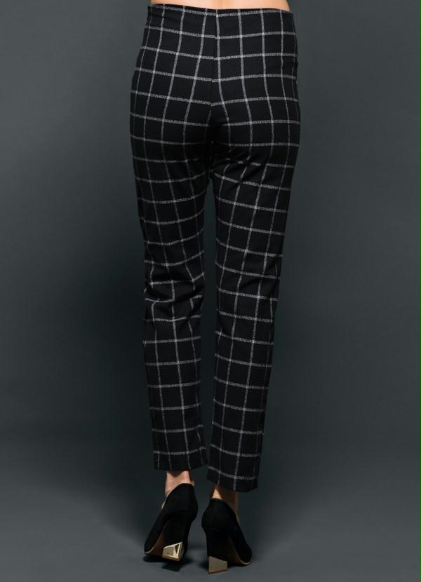 Multimarcas - Calça Cigarrete Xadrez 6