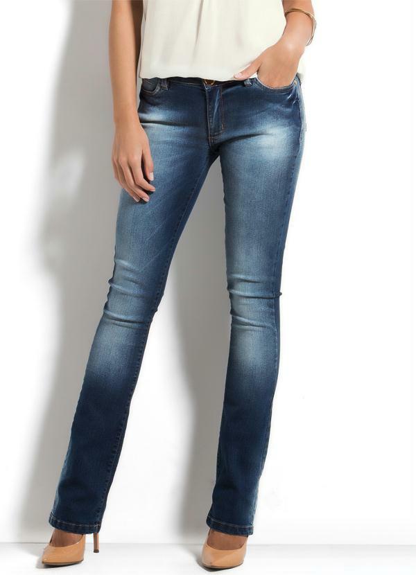 Ah - Calça Flare Ah Jeans