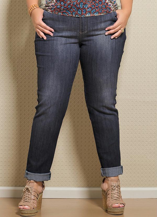 Quintess - Calça Jeans Skinny Plus Size 1