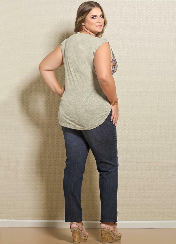 Quintess - Calça Jeans Skinny Plus Size 4