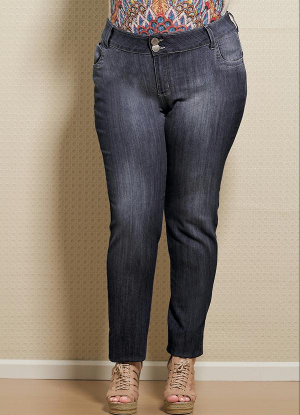 Quintess - Calça Jeans Skinny Plus Size 5