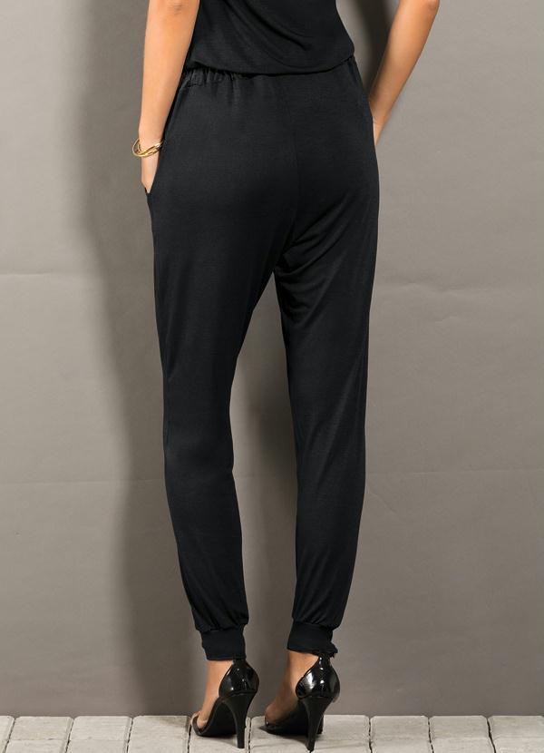 Quintess - Calça Jogging Preta 2