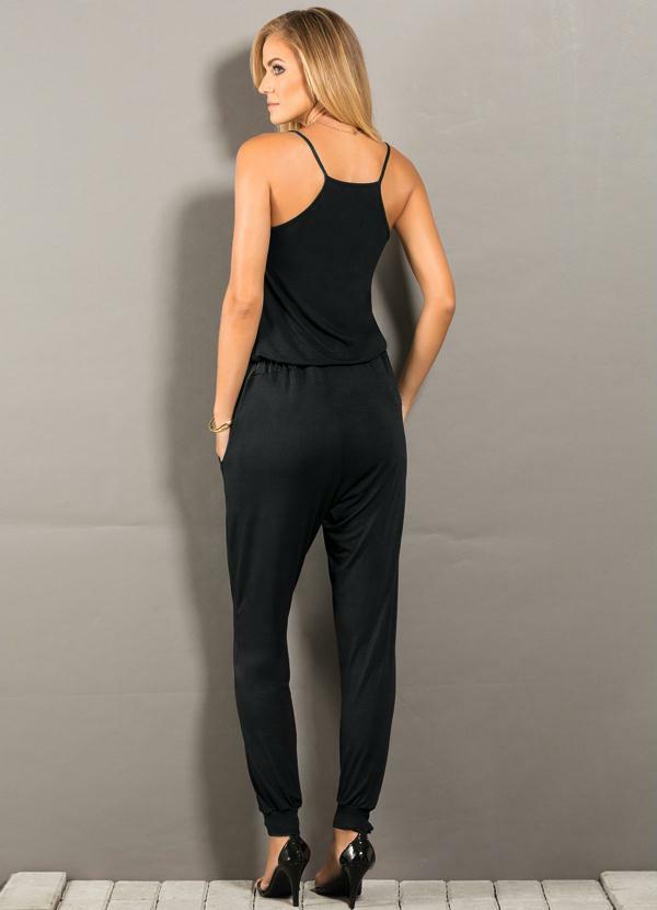 Quintess - Calça Jogging Preta 5