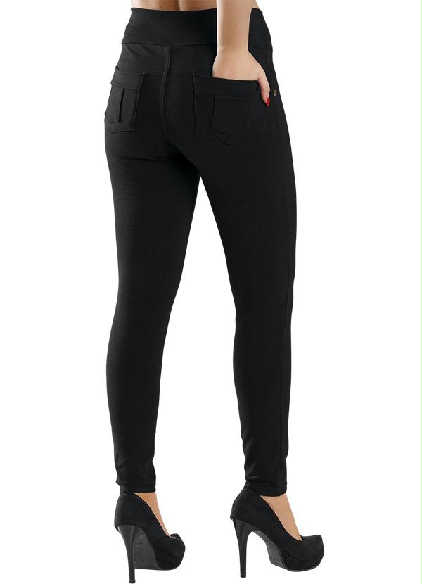 Outlet - Calça Legging Preta 7