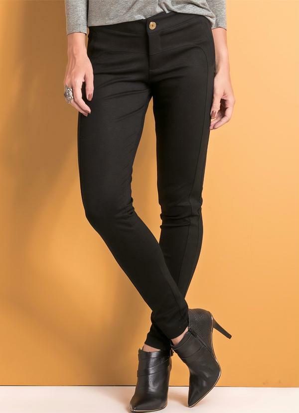 calça montaria jeans feminina