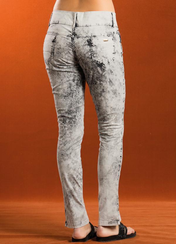 Quintess - Calça Skinny Efeito Marmorizado 6