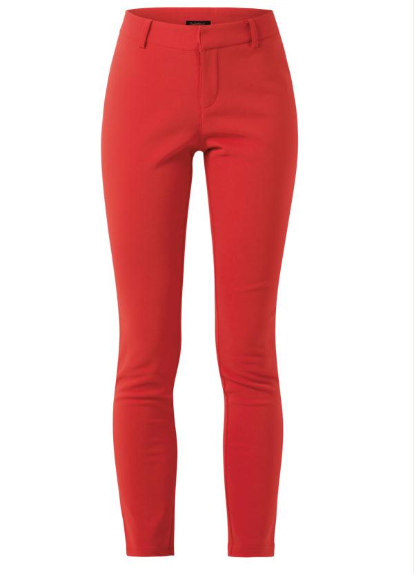 Quintess - Calça Skinny Vermelha 6