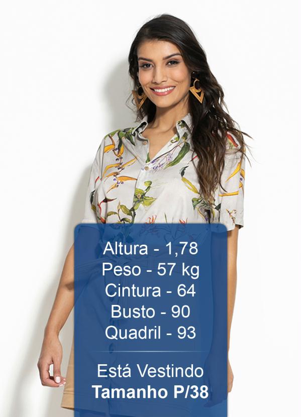 Colcci - Camisa Estampada Relax Branca 5