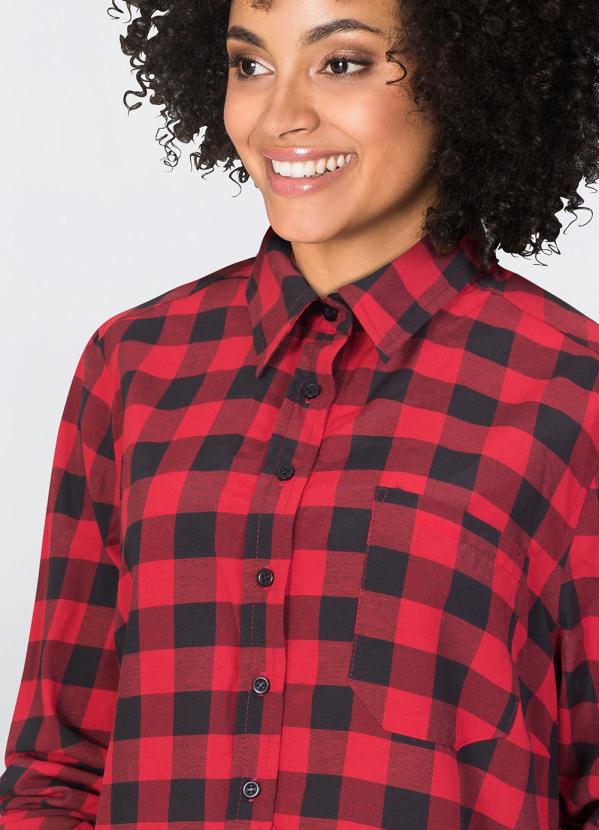 bonprix - Camisa Vermelho 4
