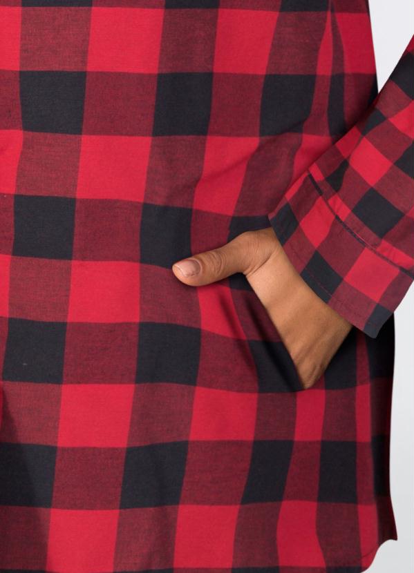 bonprix - Camisa Vermelho 5